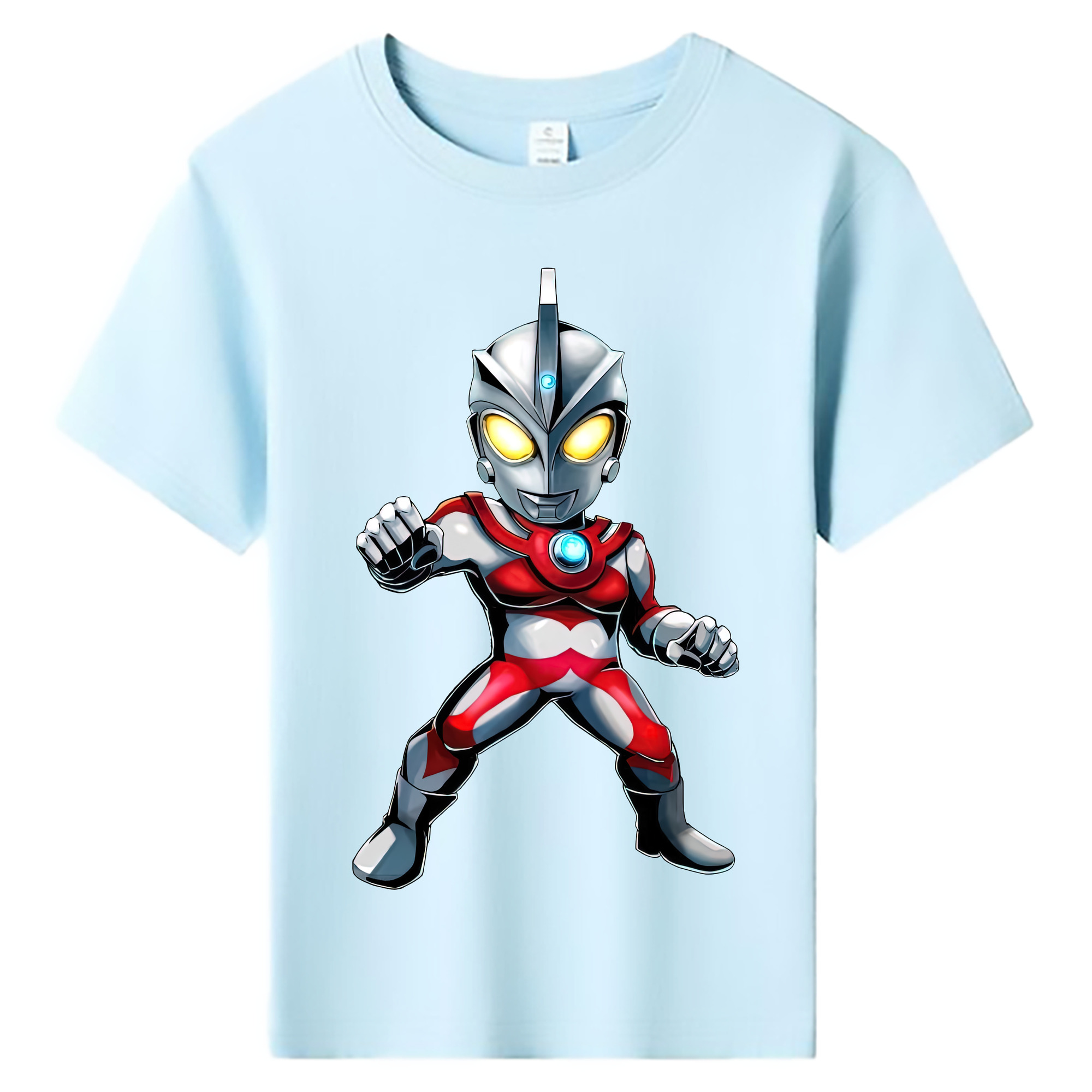 （画像用） ウルトラマン Ultraman 綿100％キッズTシャツ（フロントプリント）